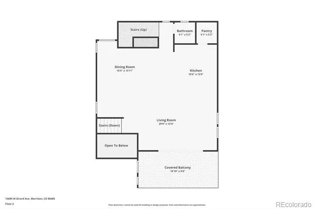 15695 W Girard Avenue Morrison, CO 80465