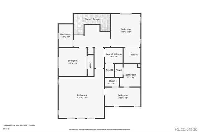 15695 W Girard Avenue Morrison, CO 80465