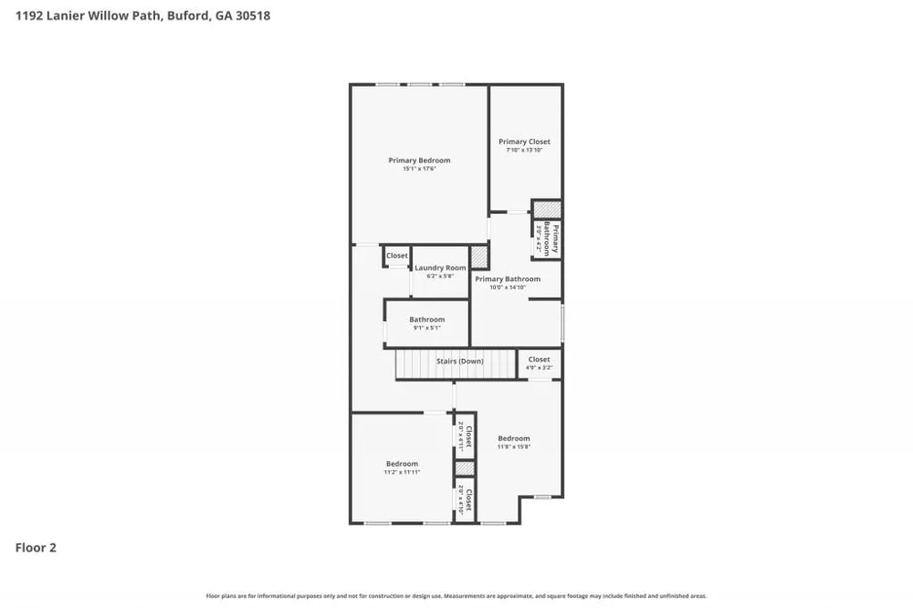 1192 Lanier Willow Path Buford, GA 30518