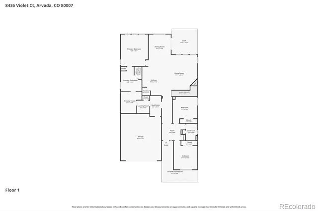 8436 Violet Court Arvada, CO 80007
