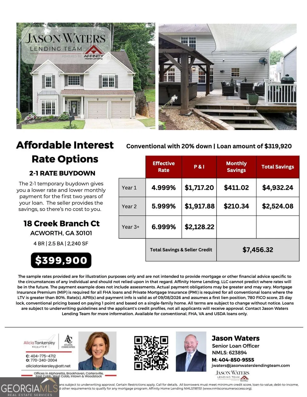 18 Creek Branch CT Acworth, GA 30101