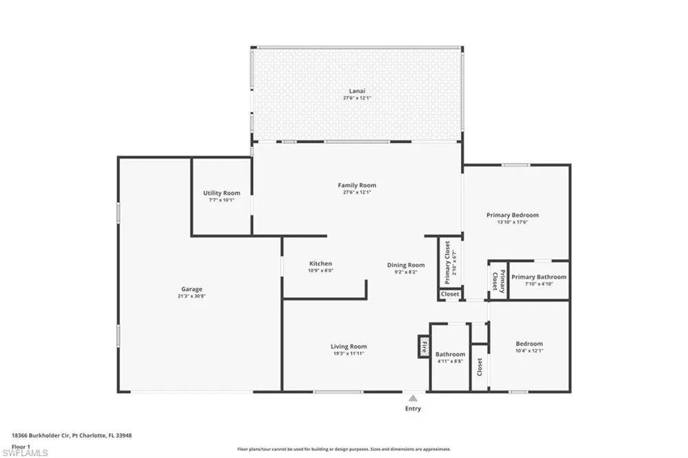 18366 Burkholder Circle Port Charlotte, FL 33948