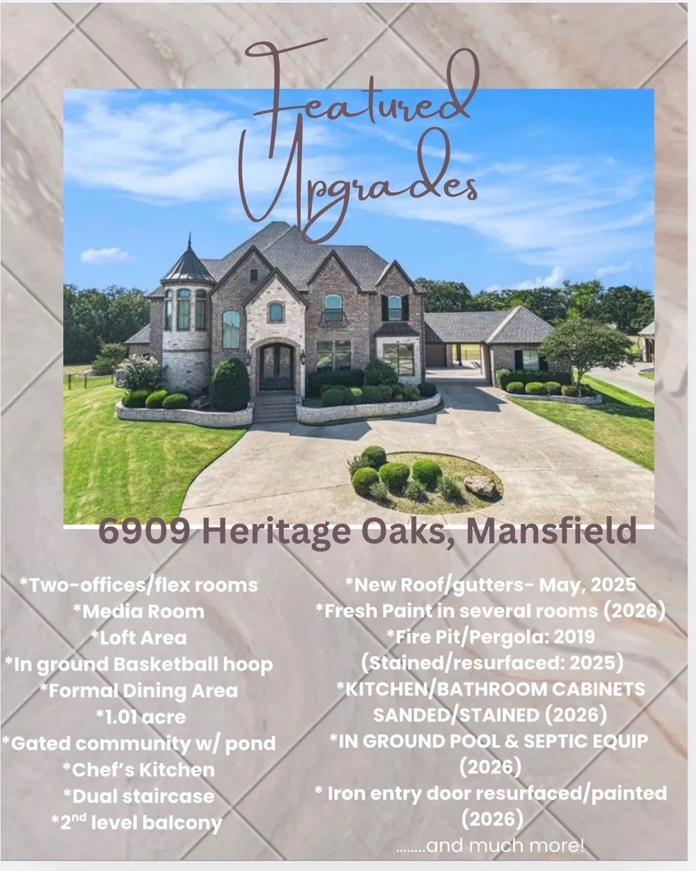6909 Heritage Oaks Drive Mansfield, TX 76063