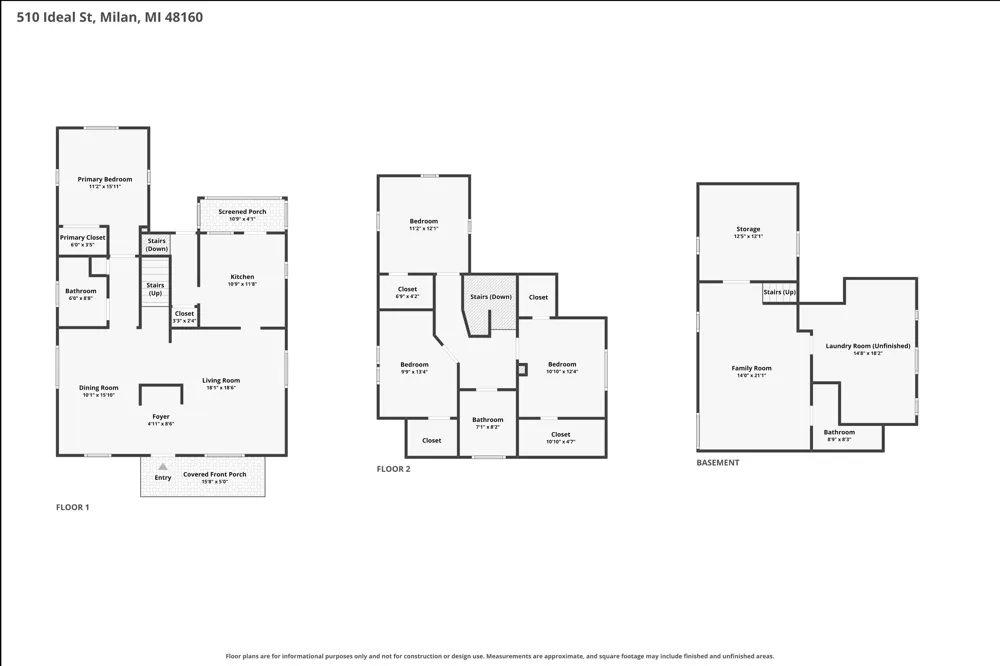 510 Ideal Street Milan, MI 48160