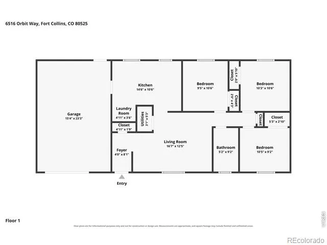 6516 Orbit Way Fort Collins, CO 80525
