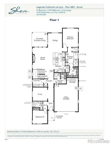 11180 Tenor Trail Lone Tree, CO 80134