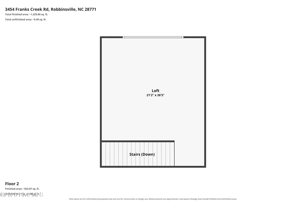 3454 Franks Creek Road Robbinsville, NC 28771