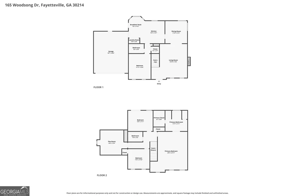 165 Woodsong DR Fayetteville, GA 30214