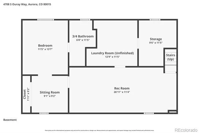 4708 S Ouray Way Aurora, CO 80015