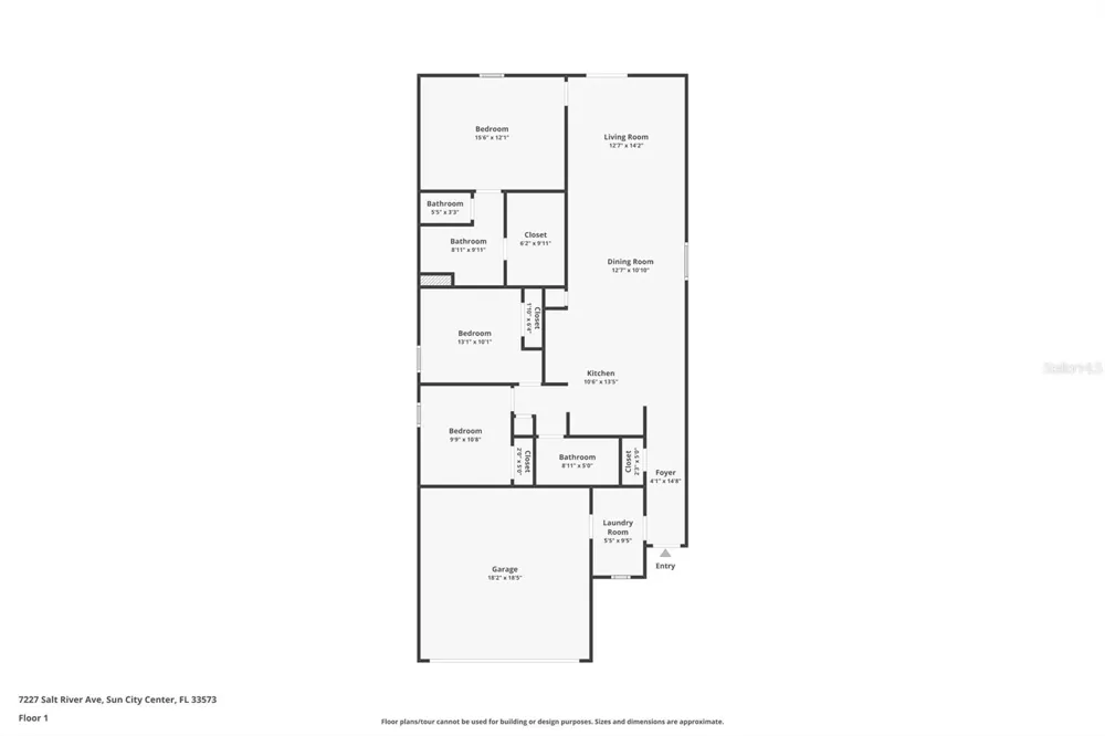 7227 SALT RIVER AVENUE Sun City Center, FL 33573