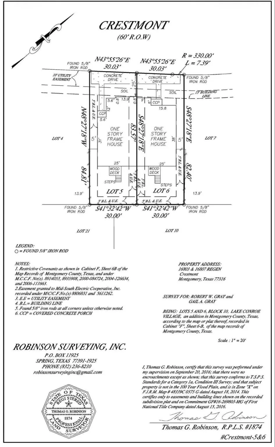 16807 Crestmont Montgomery, TX 77316