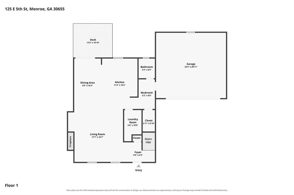 125 E 5th Street Monroe, GA 30655