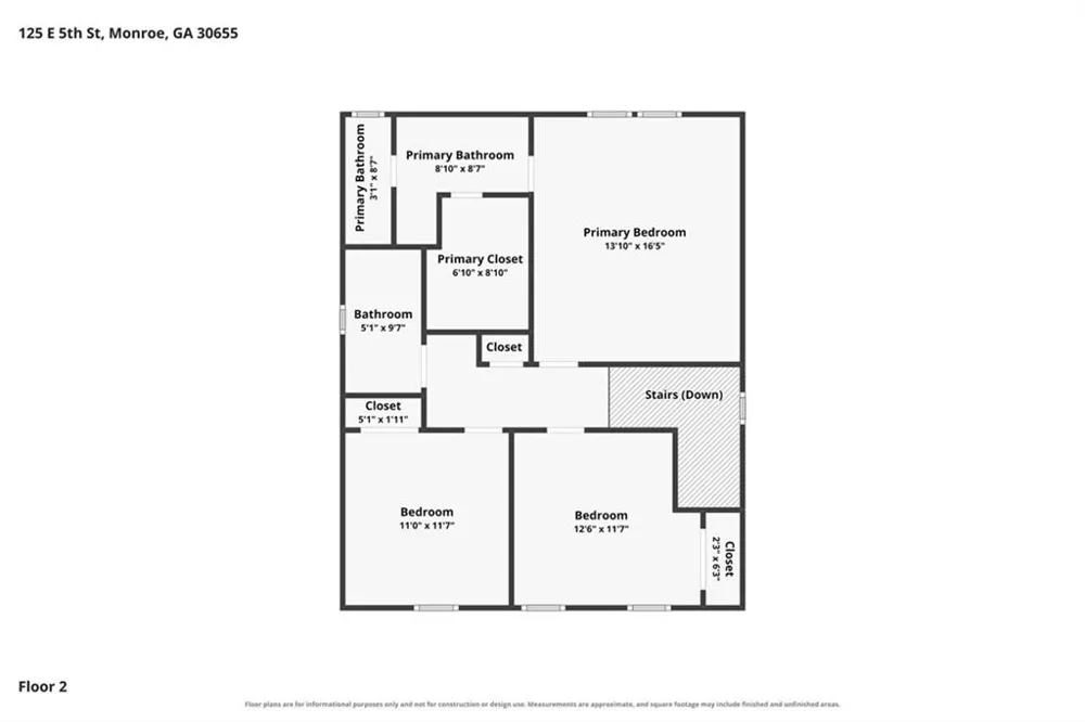 125 E 5th Street Monroe, GA 30655