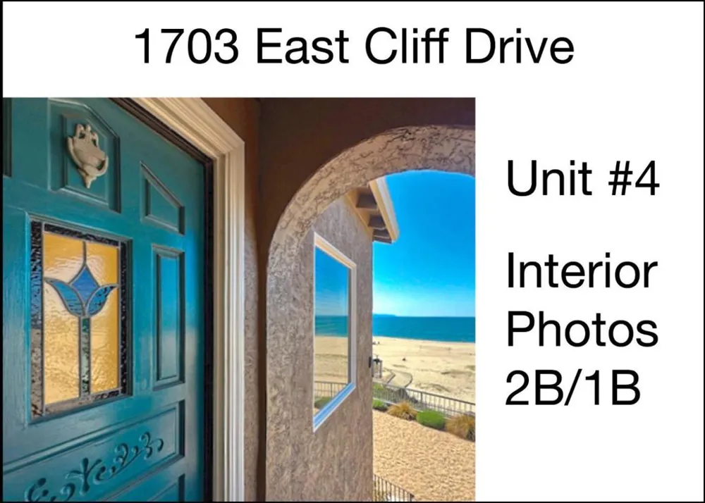 1703 East Cliff Drive Santa Cruz, CA 95062