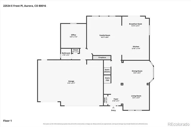 22534 E Frost Place Aurora, CO 80016