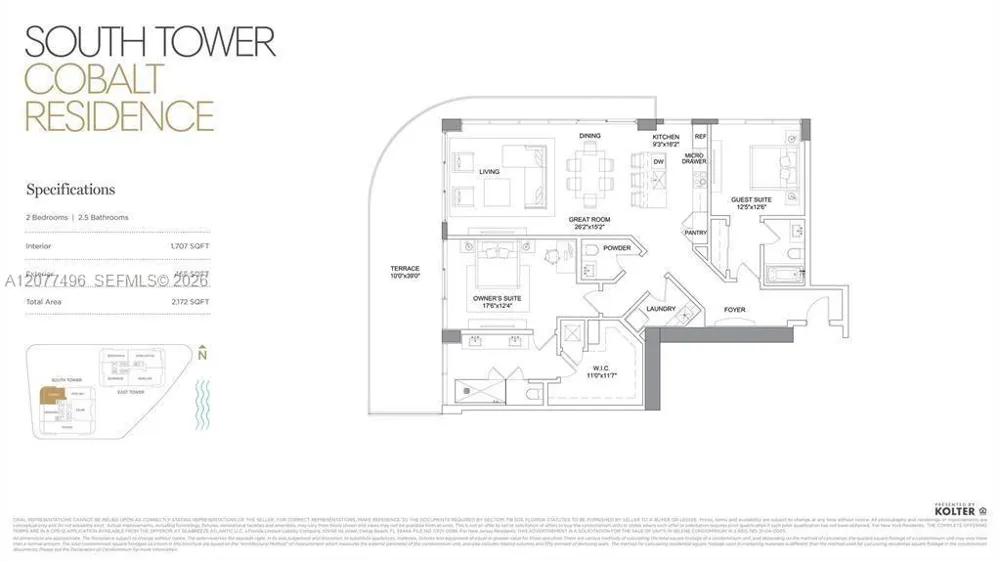 153 Seabreeze Boulevard #1403 Fort Lauderdale, FL 33304