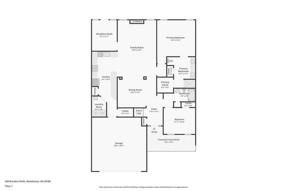 428 Brookes Walk Woodstock, GA 30188