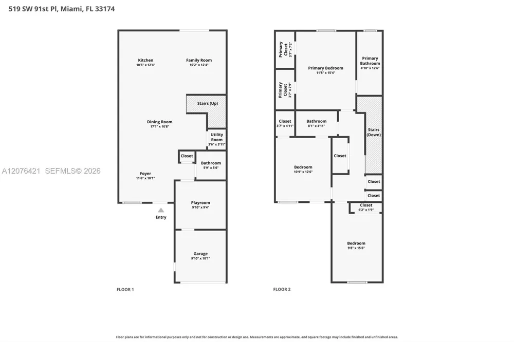 519 SW 91st Pl Miami, FL 33174