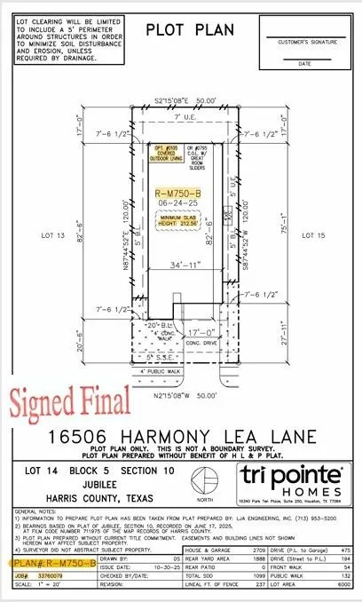 16506 Harmony Lea Lane Hockley, TX 77447