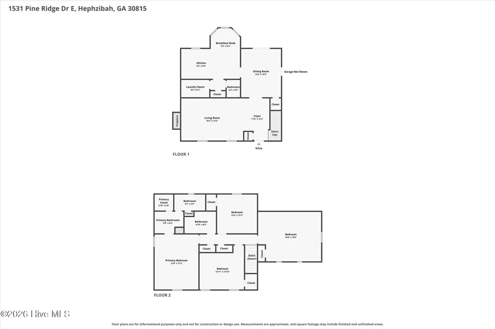 1531 Pine Ridge Drive E Hephzibah, GA 30815