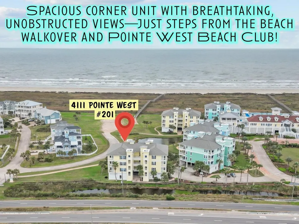 4111 Pointe West Drive #201 Galveston, TX 77554