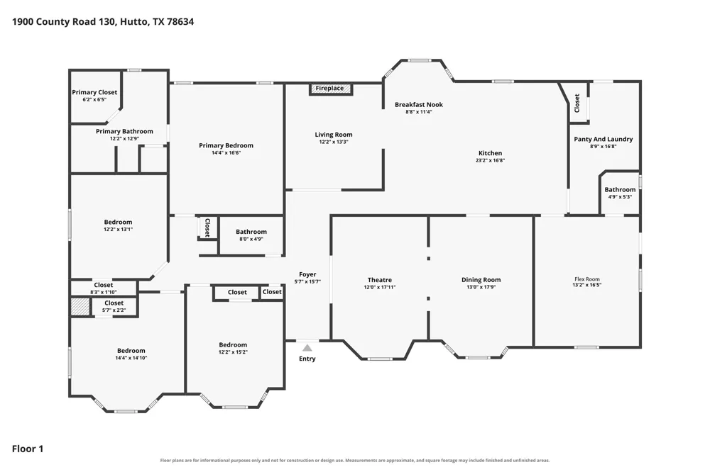 1900 County Road 130 Hutto, TX 78634