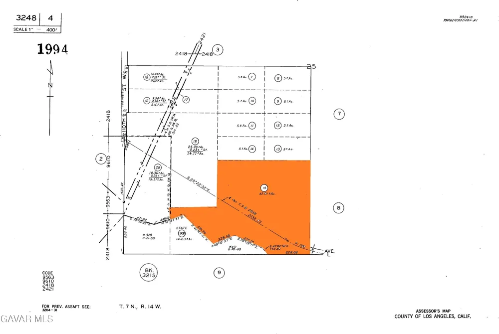 Avenue L / 105th St W Lancaster, CA 93536