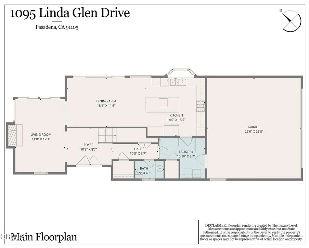 1095 Linda Glen Drive Pasadena, CA 91105