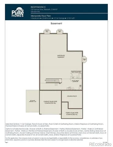 714 Stillwell Avenue Elizabeth, CO 80107