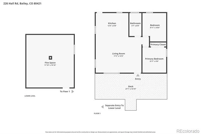 226 Hall Road Bailey, CO 80421