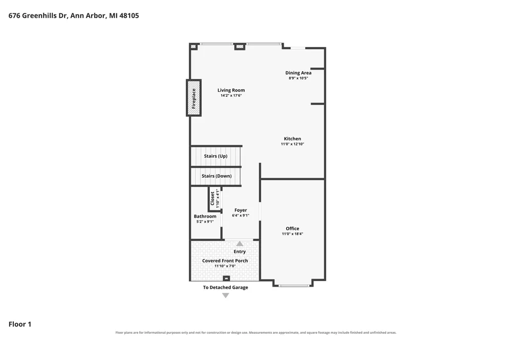 676 Greenhills Drive Ann Arbor, MI 48105