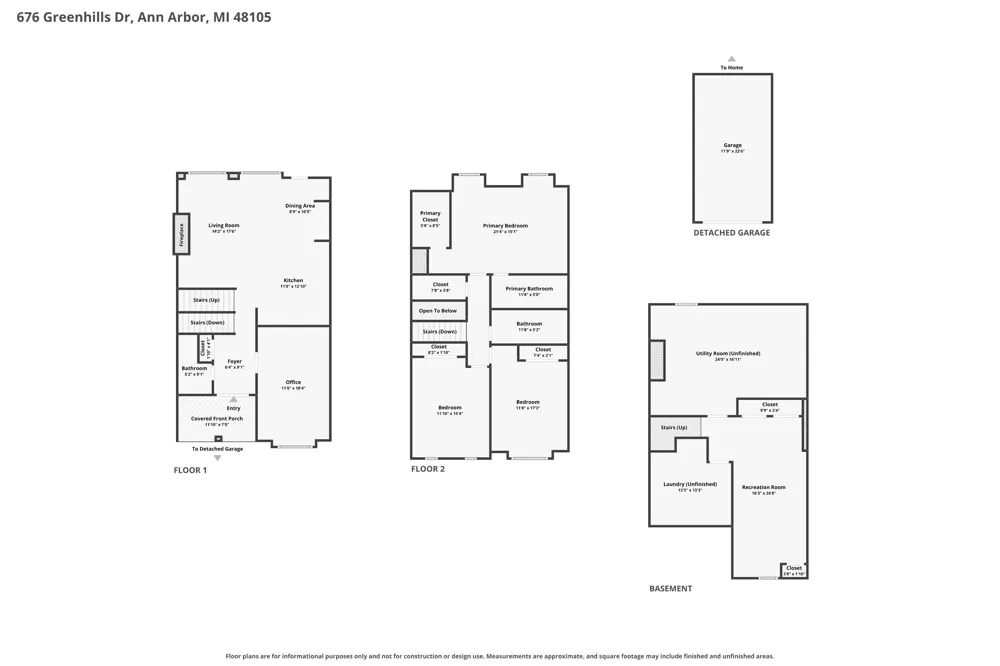 676 Greenhills Drive Ann Arbor, MI 48105