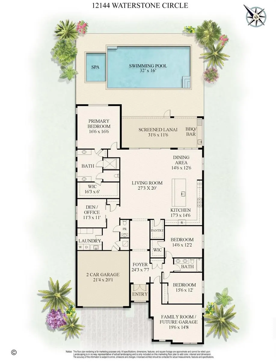 12144 Waterstone Circle Palm Beach Gardens, FL 33412