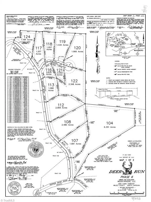 Lot 119 Rich Pine Drive Purlear, NC 28665