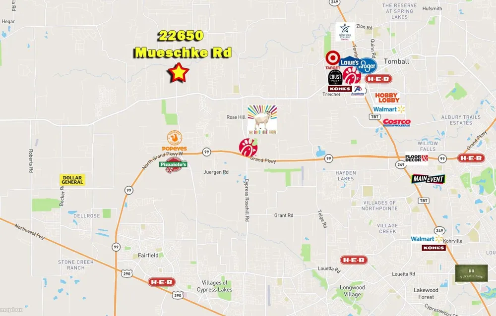 22650 Mueschke Road Tomball, TX 77377