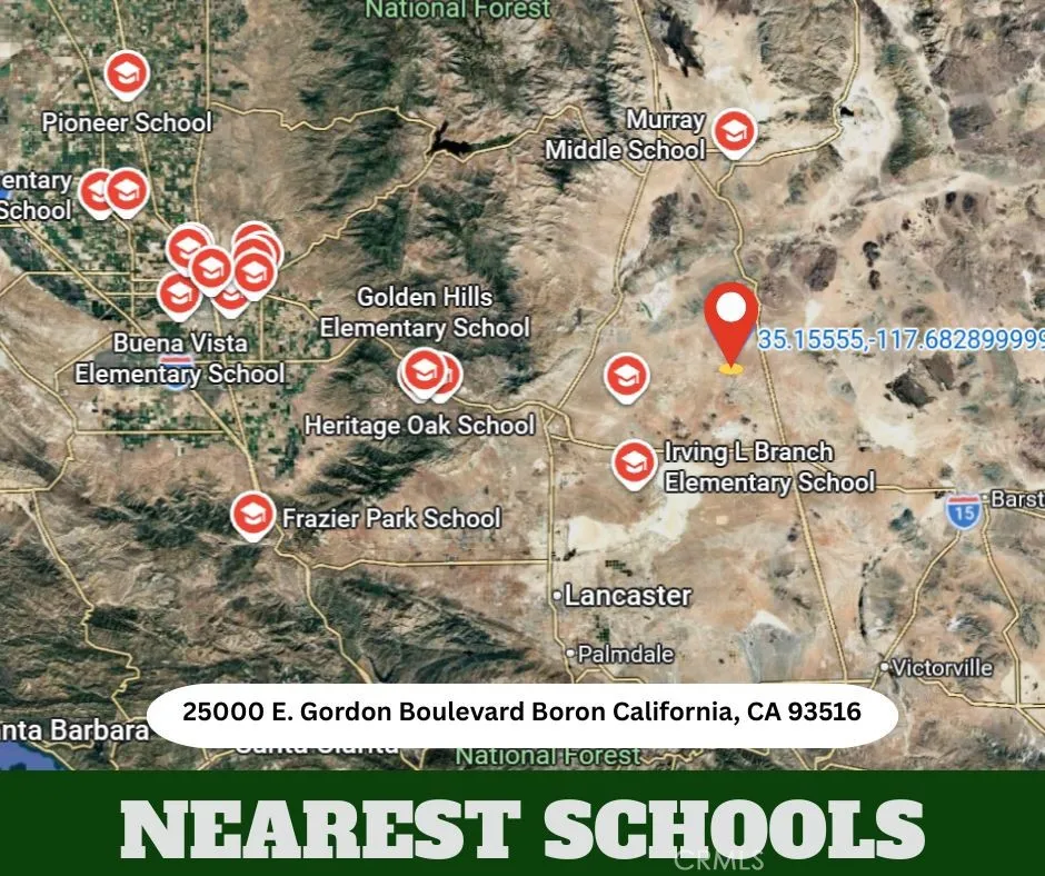25000 Gordon Boulevard Boron, CA 93516