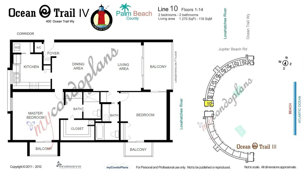 400 OCEAN TRAIL WAY #1310 Jupiter, FL 33477