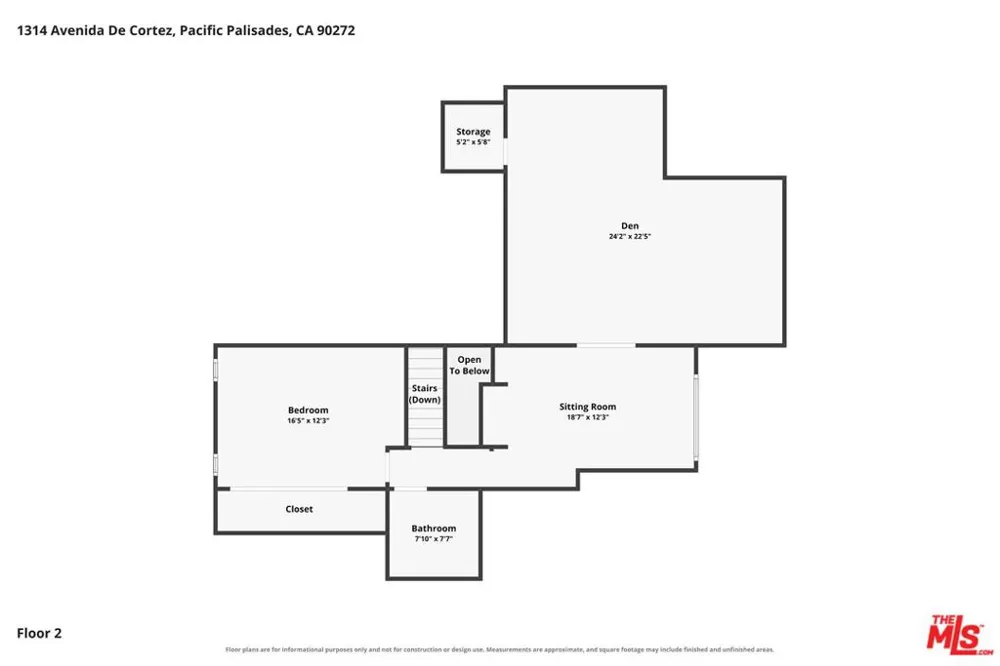 1314 Avenida De Cortez Pacific Palisades, CA 90272