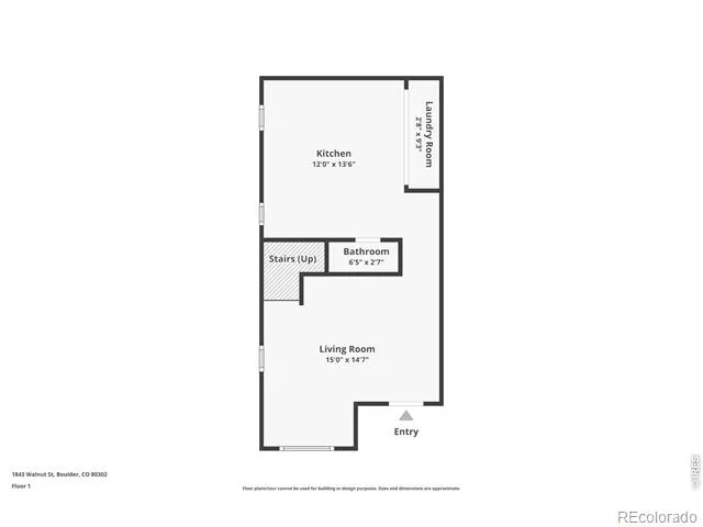 1843 Walnut Street #B Boulder, CO 80302