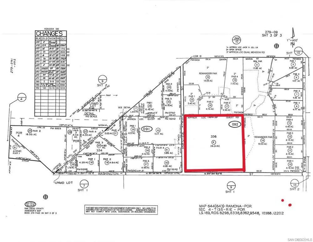 Washington St Ramona, CA 92065