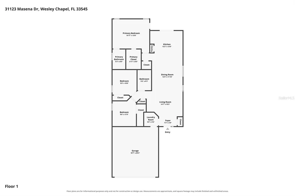 31123 MASENA DRIVE Wesley Chapel, FL 33545