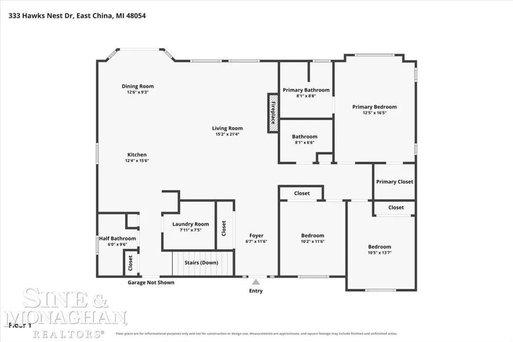 333 Hawks Nest Drive East China Township, MI 48054