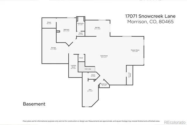 17071 Snowcreek Lane Morrison, CO 80465