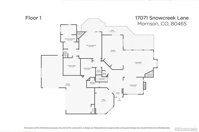 17071 Snowcreek Lane Morrison, CO 80465