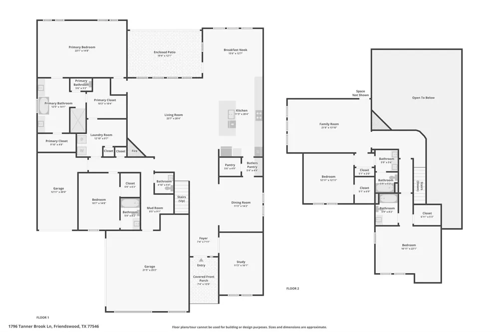 1796 Tanner Brook Lane Friendswood, TX 77546