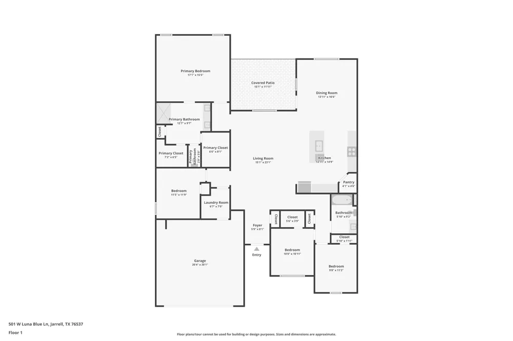 501 W Luna Blue Lane Jarrell, TX 76537