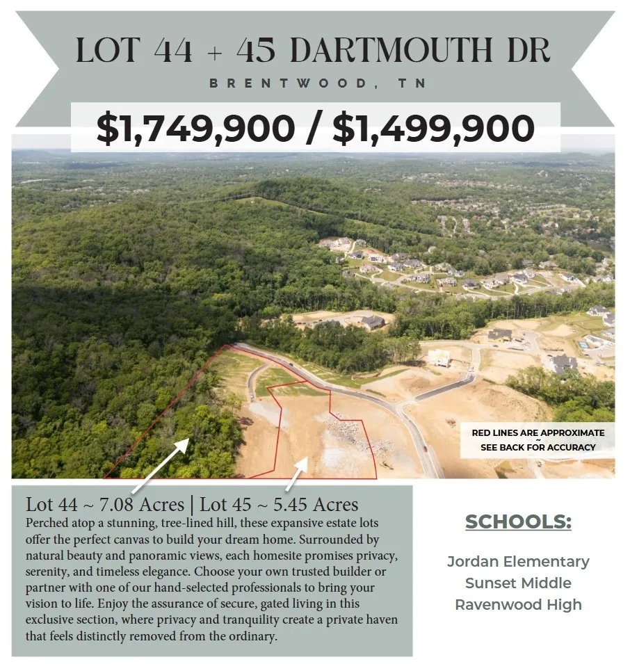 45 Dartmouth Dr Brentwood, TN 37027