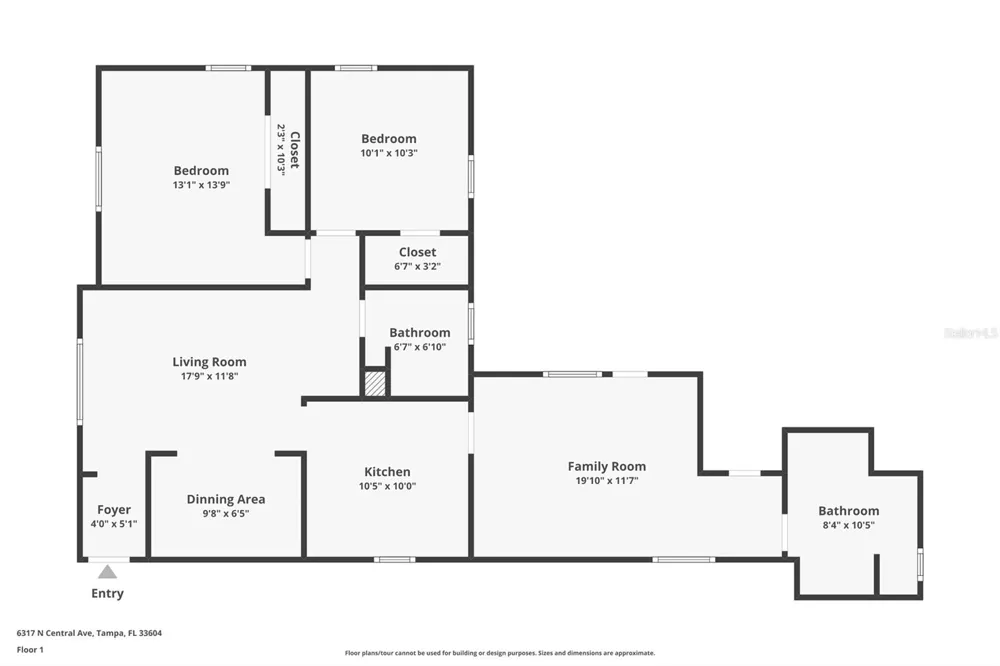6317 CENTRAL AVENUE Tampa, FL 33604