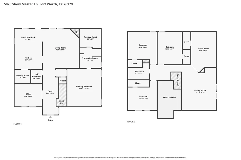 5825 Show Master Lane Fort Worth, TX 76179