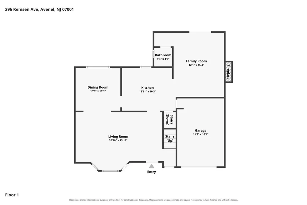 296 Remsen Avenue Avenel, NJ 07001